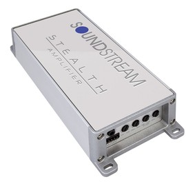 Soundstream SM4.10000D 1000W Max 4 Channel Stealth Series Marine Grade Class D Amplifier - SM4.1000D