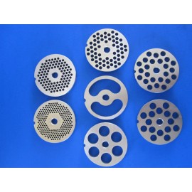 Smokehouse Chef Size #22 Grinding plate disc for Omcan Butcher Boy Torrey Meat grinder - 3/4" (20mm) holes