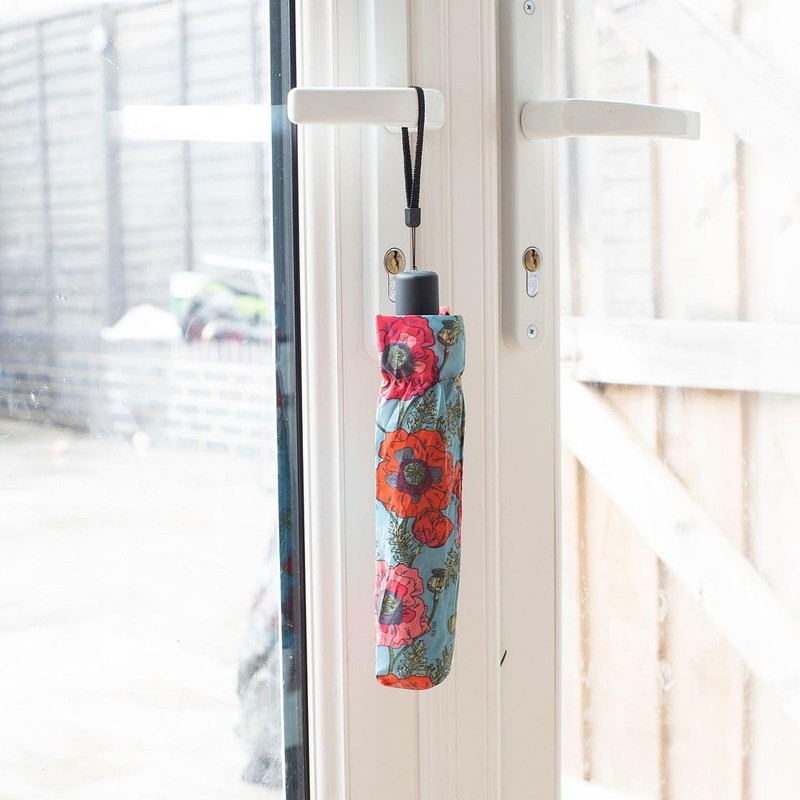 ECO CHIC Manual Mini Umbrella Windproof Strong Compact Folding Travel