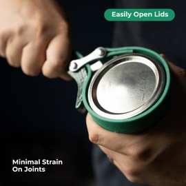 Oil Filter Wrench – Adjustable Strap Wrench w/ Metal Handle & Coated Nylon Strap – Durable, Easy Grip Oil Filter Strap Wrench for Arthritis – Versatile Oil Filter Removal Tool for Jars, Pipes & More