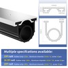Bikykose Universal Garage Door Bottom Seal Kit - 20FT Weatherproof