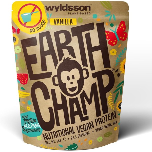 Vegan Protein Vanilla, No Sucralose, Vegan Protein Powder Made from