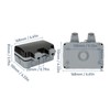 Outdoor Power Outlet, 110V 15A Double Outlet Plug IP66 Outdoor