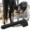 AIMALL Horsegear Supplies - Horseshoe Hook and Brush Set, Horseshoe