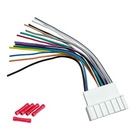 Radio Wiring Harness Compatible with Hyundai 2006-2008/Kia 2005-2008, Stereo Installation Wire Harness Kit Aftermarket Stereo CD Player Receiver Wire Cable Adapter