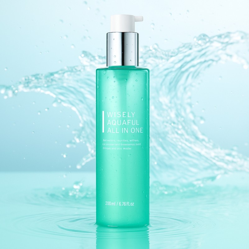 Men's Moisture Aqua All-in-One Lotion Cooling Refreshing Non-sticky Lotion Ingel