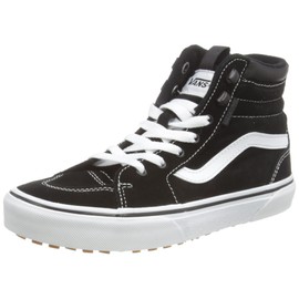 Vans Unisex Kid's Filmore Hi Vansguard Sneaker, Suede Black/White, 4 UK (36.5 EU)