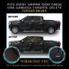Solutions Fits 19+ GMC Sierra 1500 Crew Cab Window Chrome