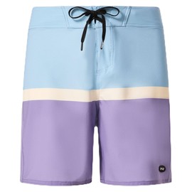 Oakley Men's Swell Line Recycled 18" Boardshort, Stonewash Blue, 32