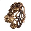 Lion Head Art Wall Decor Resin Vivid Lion Head Wall