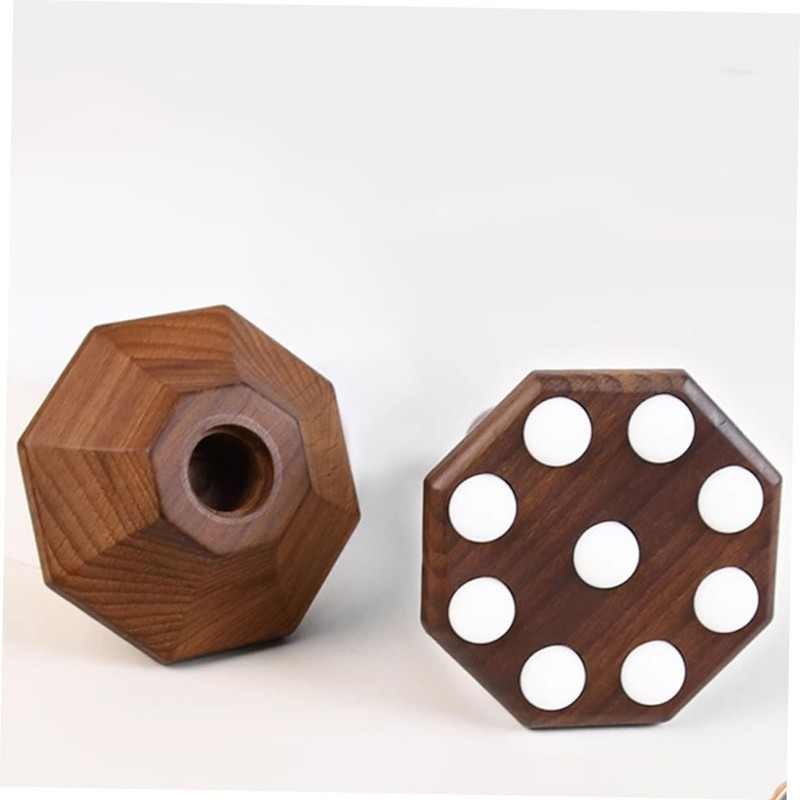 Ipetboom 3pcs Dry Brush Massage Tool Lymphatic Massager Wood Handle