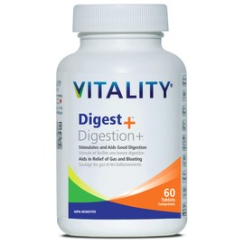 VITALITY VITALITY Digest+ All Herbal Supplement - 60 Tablets