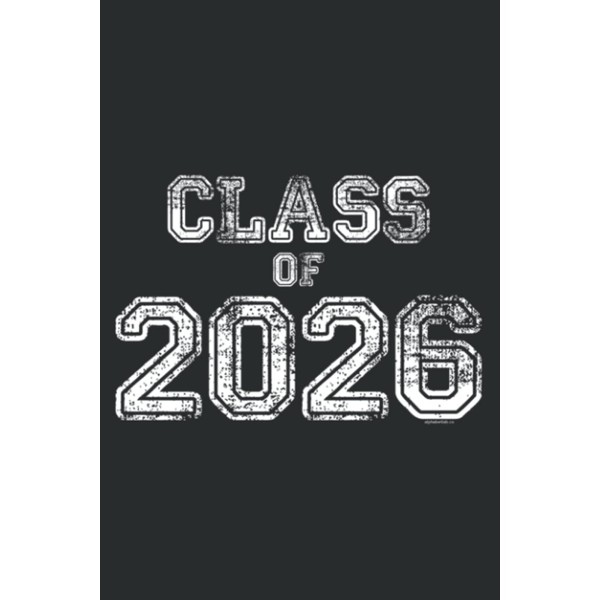 Class of 2026 Senior 2026 Graduation Vintage School Spirit: Lined