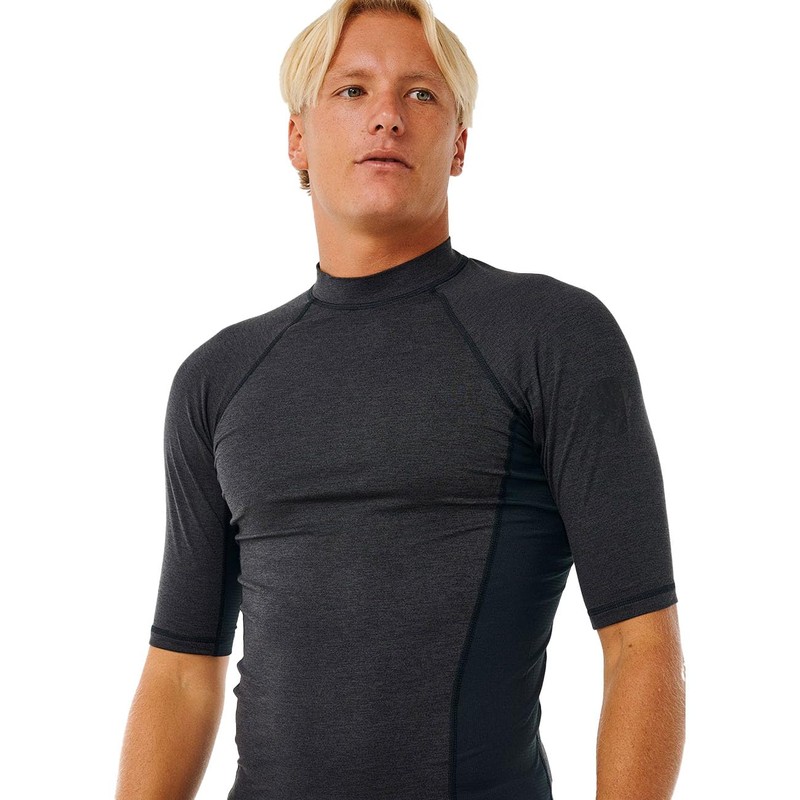 RIP CURL Dawn Patrol Performance SS Lycra 2024 Black Marle,