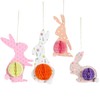 Easter Decoration Honeycomb Ball Pack of 4 Decorative Easter Eggs