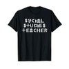 Social Studies Teacher Gift Men Women T-Shirt T-Shirt
