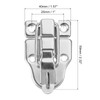 sourcing map 6Pcs Duck-Billed Toggle Hasp Latch with Padlock Hole,