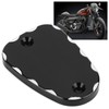 Front Brake Upper Fluid Reservoir Cap Cover Aluminum Alloy Fit