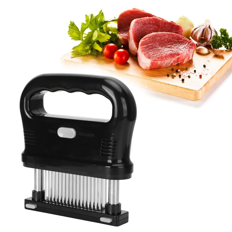 Detachable Meat Tenderizer Tool with 48 Needles Meat Hammer for