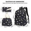 Cuayxox Flowers Girls Backpack for School, Kids Elementary School Bag