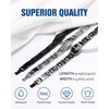 Jecanori Magnetic Bracelets for Men - Titanium Steel Cross Design,
