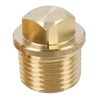 AB Tools Universal Brass Boat Drain Plug Speedboat Rib Garboard