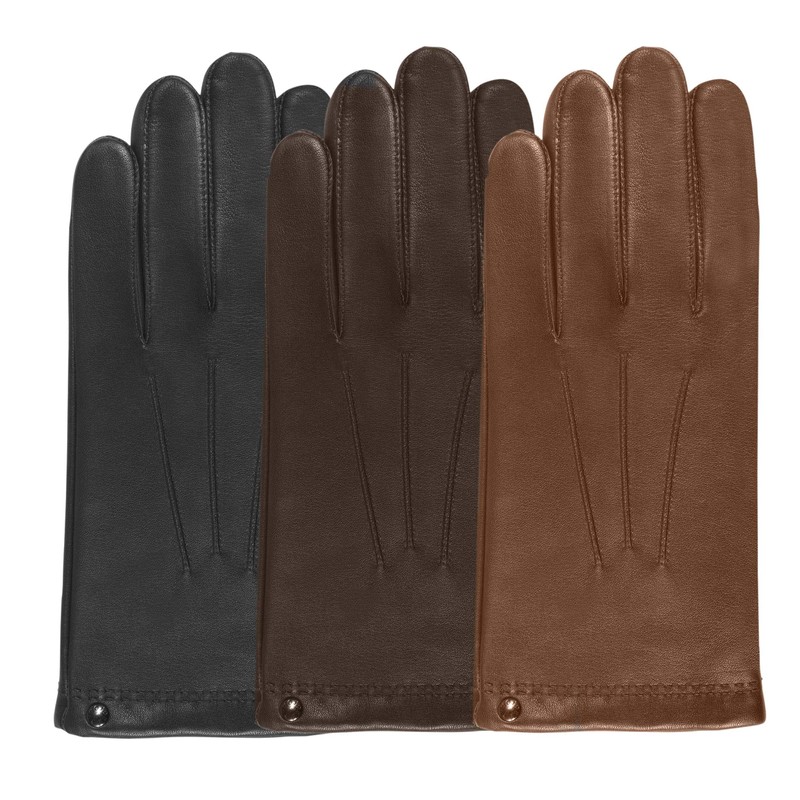 Isotoner Women's Leather Gloves M