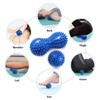 Peanut & Hard Spiky Massage Ball Set, 2PCS Physical Therapy