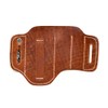 ROSE LEATHER CRAFT Full Grain Buff Leather Multi Tooled Holster