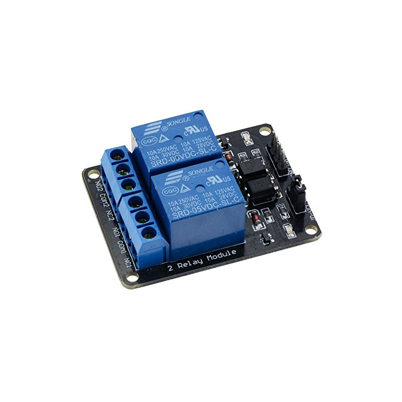 5V 2-Channel Relay Board Module