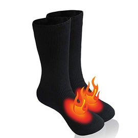 Womens Mens Heated Thermal Insulated Sox Winter Thermal Socks 10-13 1 Pair