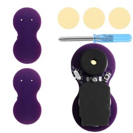 3pcs Annoying Cricket Noise Maker Prank, Figure 8 Appearance Hidden Cricket Noise Device with 16 Chirping Sounds Beeping Prank Items for Office School Party Home Friends Gag Gifts (Purple)