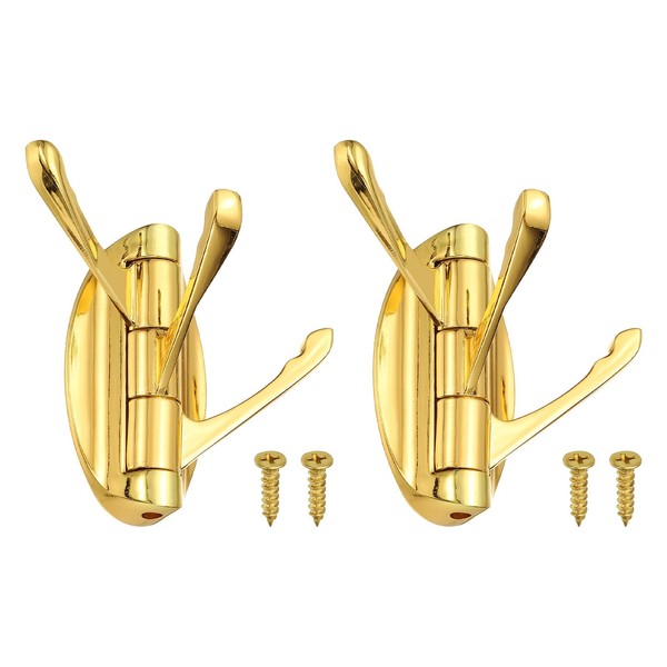 PATIKIL Swivel Towel Hooks Foldable Towel Hook Clothes Hooks Hanger