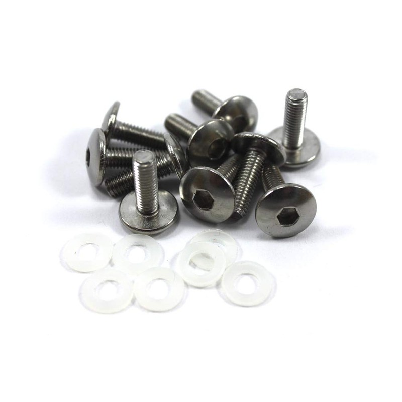 Yamaha R1 98-01 Complete Stainless Steel & Hardware Door Bolt