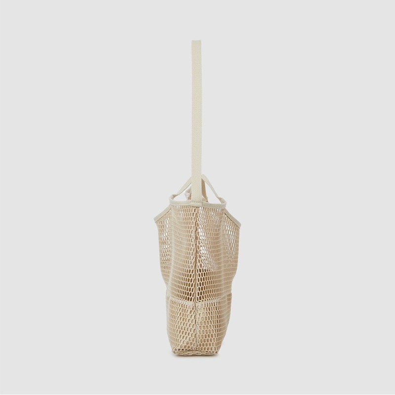 JAJU [JAJU] Mesh Shoulder Bag_Ivory
