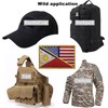 USA Flag & Philippine Flag Military Tactical Embroidered Patch