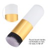 Professioneller Foundation-Puderpinsel, Runder Kopf, BB-Creme, Kosmetik-Make-up-Pinsel Zum Mischen von Flüssigkeit,