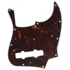 Musiclily Pro 5-String 10-Hole Contemporary J Bass Pickguard for Fender
