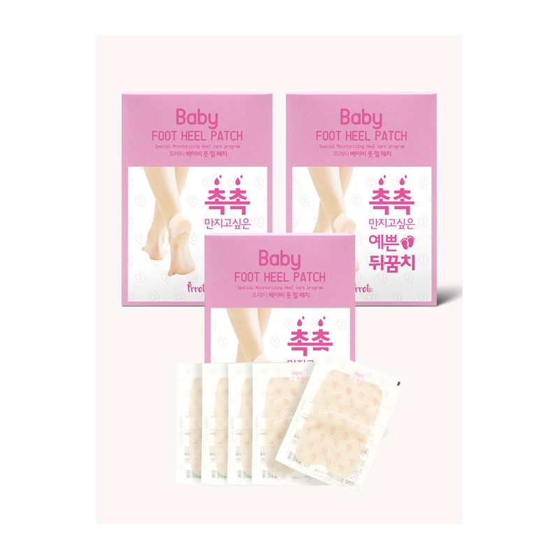 [Pretty] Baby foot heel patch 10 sheets 3pcs / [프레티]