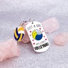 Uerifr Volleyball Gifts for Teen Girls Volleyball Keychain Stuff for