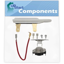 3392519 Dryer Thermal Fuse & 279816 Thermostat Kit Replacement for Whirlpool LER7646JQ0 Dryer - Compatible with WP3392519 Thermal Fuse & 279816 Thermal Cut-Off Kit - UpStart Components Brand