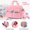 AMOIGEE Full-Open Sewing Machine Case with Wheels, Large Rolling Sewing