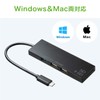 Sanwa Supply USB Hub Type-C Connection (USB 3.1/3.0 x 1