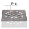 VOURUNA Square 4-1/4 Inch Screw-in Shower Drain Cover Replacement Square