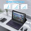 FunYaung Backlit Keyboard Case for Fire HD 10/10 Plus Tablet