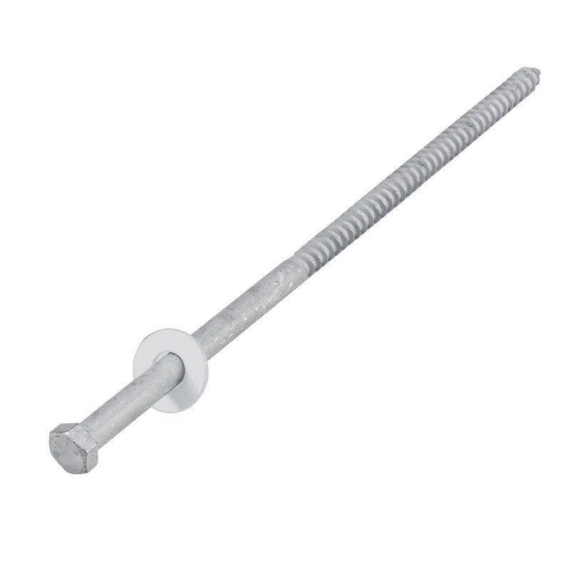 HROMIGRY 3/8" x 12" Lag Bolts (12 Pcs) Lag Screws