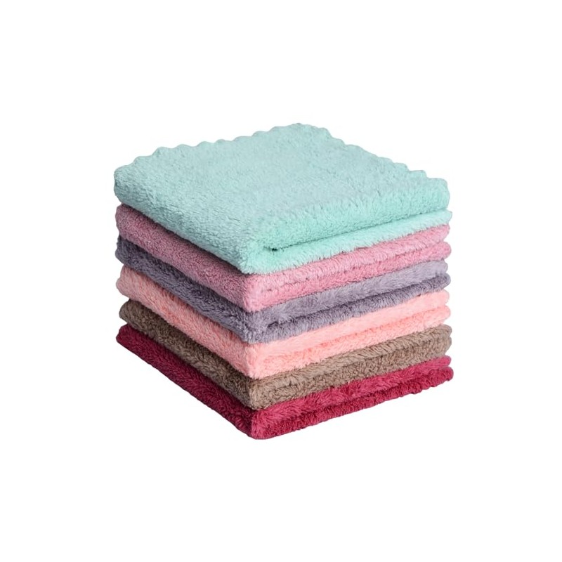 MAYOUTH Microfiber rag Bulk Multi-Functional for House Furniture Reusable Rags
