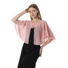 Chiffon Capelet Soft capes Shawls and Wraps for Evening Dress