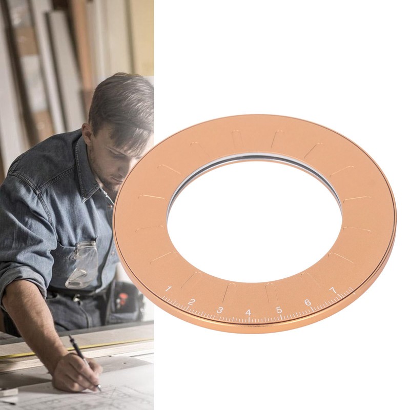 Circle Drawing Maker Adjustable Round Template Ring Scribing Tool with