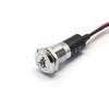 Alpinetech PL12MS 12mm 1/2" 12V LED Metal Signal Indicator Pilot